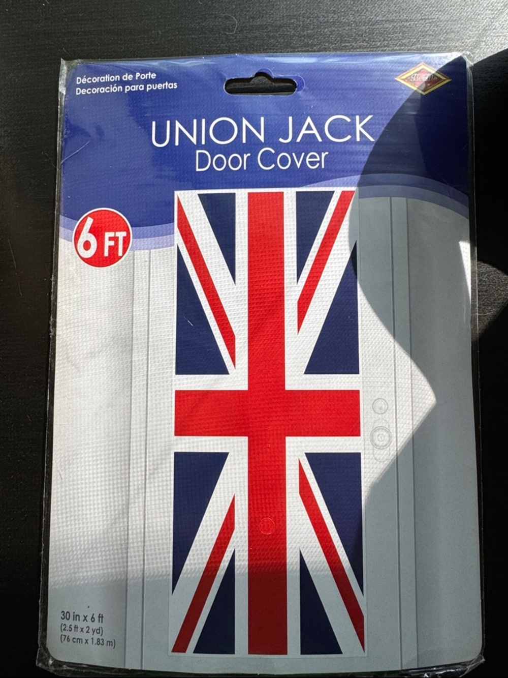 Union Jack Door Cover - NWT